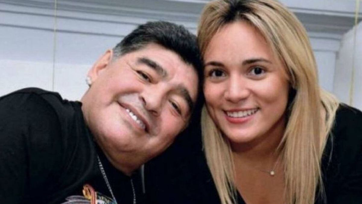 Rocío Oliva, una de las parejas que tuvo Maradona a lo largo de su vida.