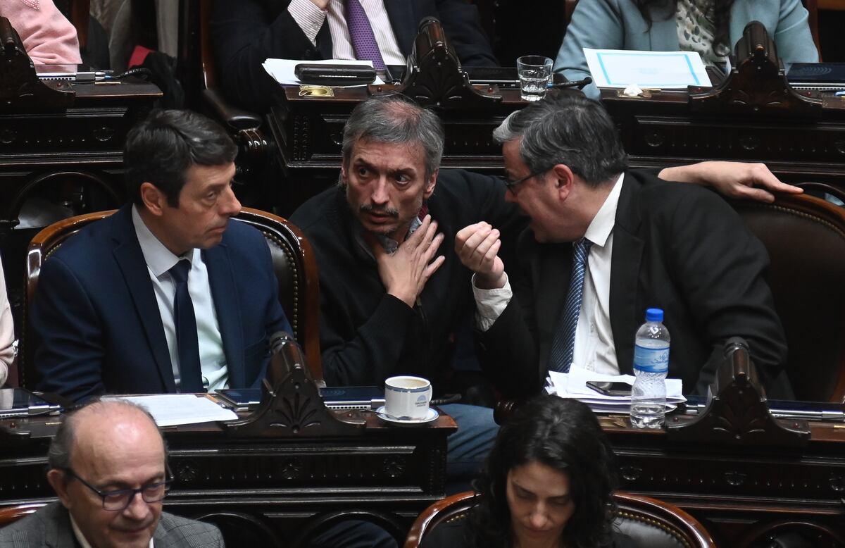 "Megasesión" en Diputados de este miércoles 6 de agosto. (Gentileza Clarín)