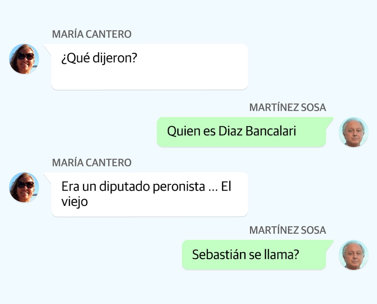 Los chats comprometedores en la causa "Seguros". (Las imágenes son representaciones de las charlas elaboradas por el equipo de Infografía de La Voz, respetando lo que está transcripto en la causa)