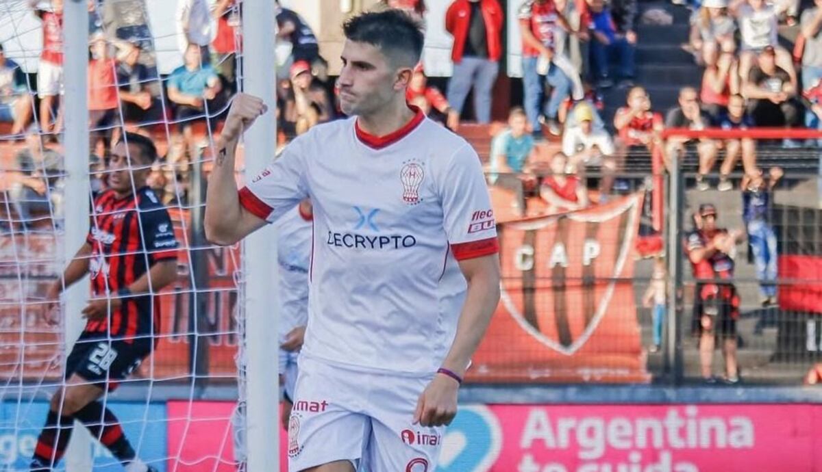 El delantero Nicolás Cordero llega cedido desde Huracán a Instituto. (Instagram Nico Cordero).