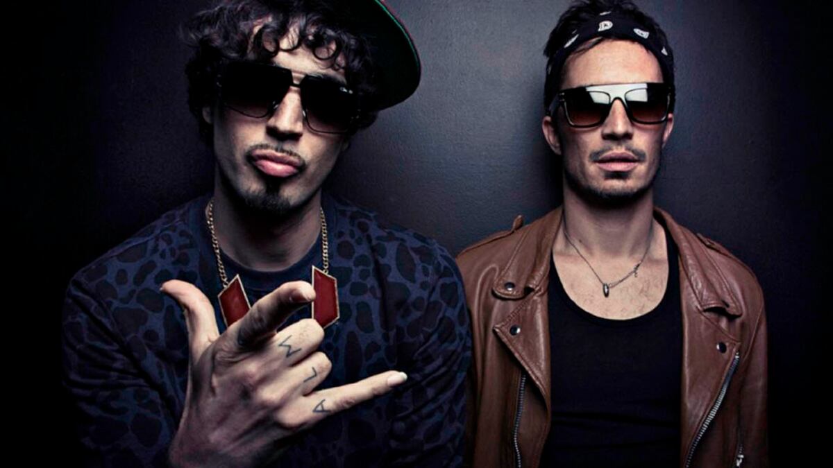 Illya Kuryaki. Dante Spinetta y Emmanuel Horvilleur (Archivo).