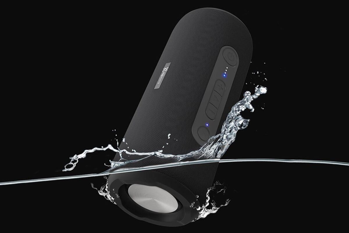 Parlante Bluetooth a prueba de zambullidas.