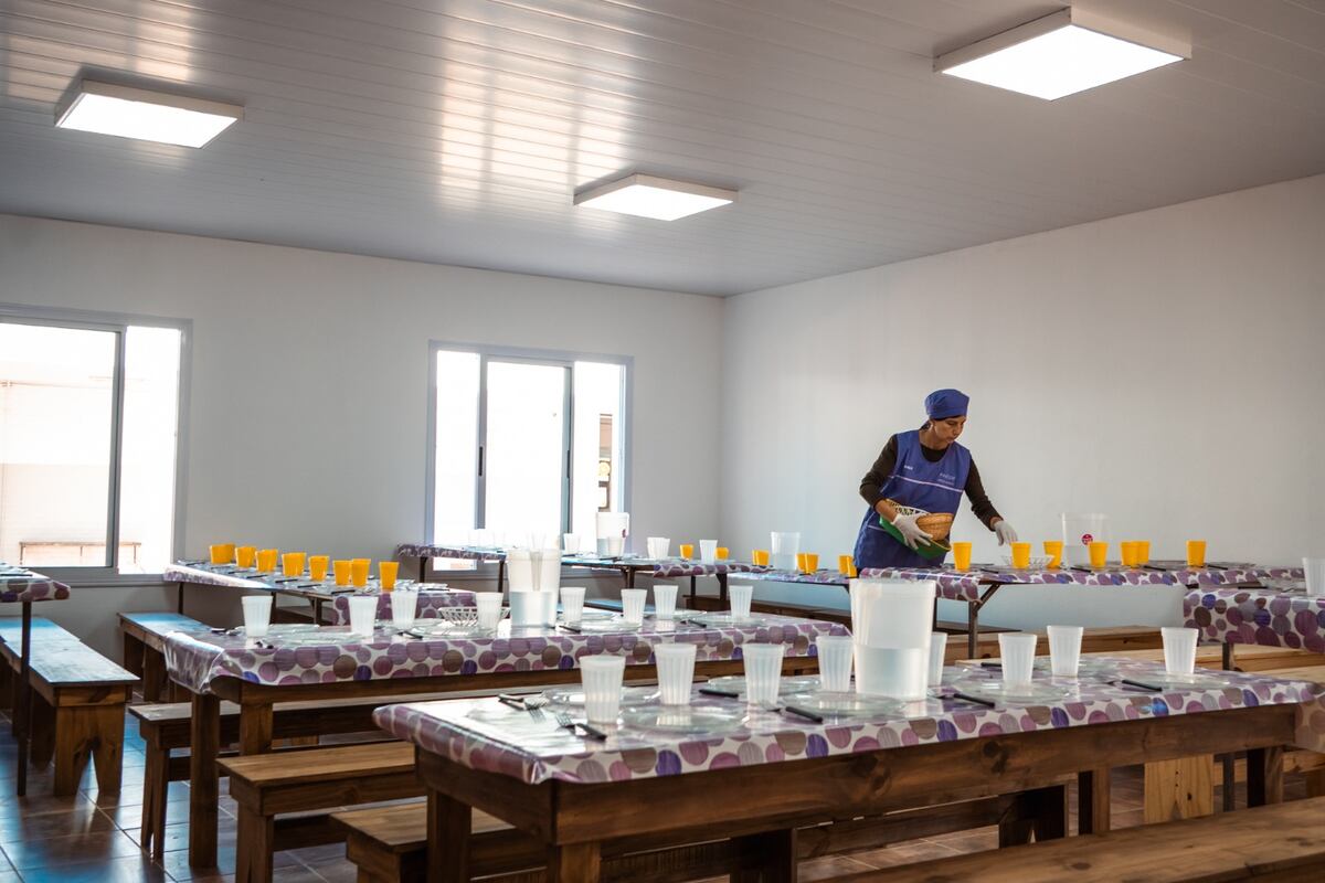 Para muchos estudiantes es la única comida del día. (Provincia)