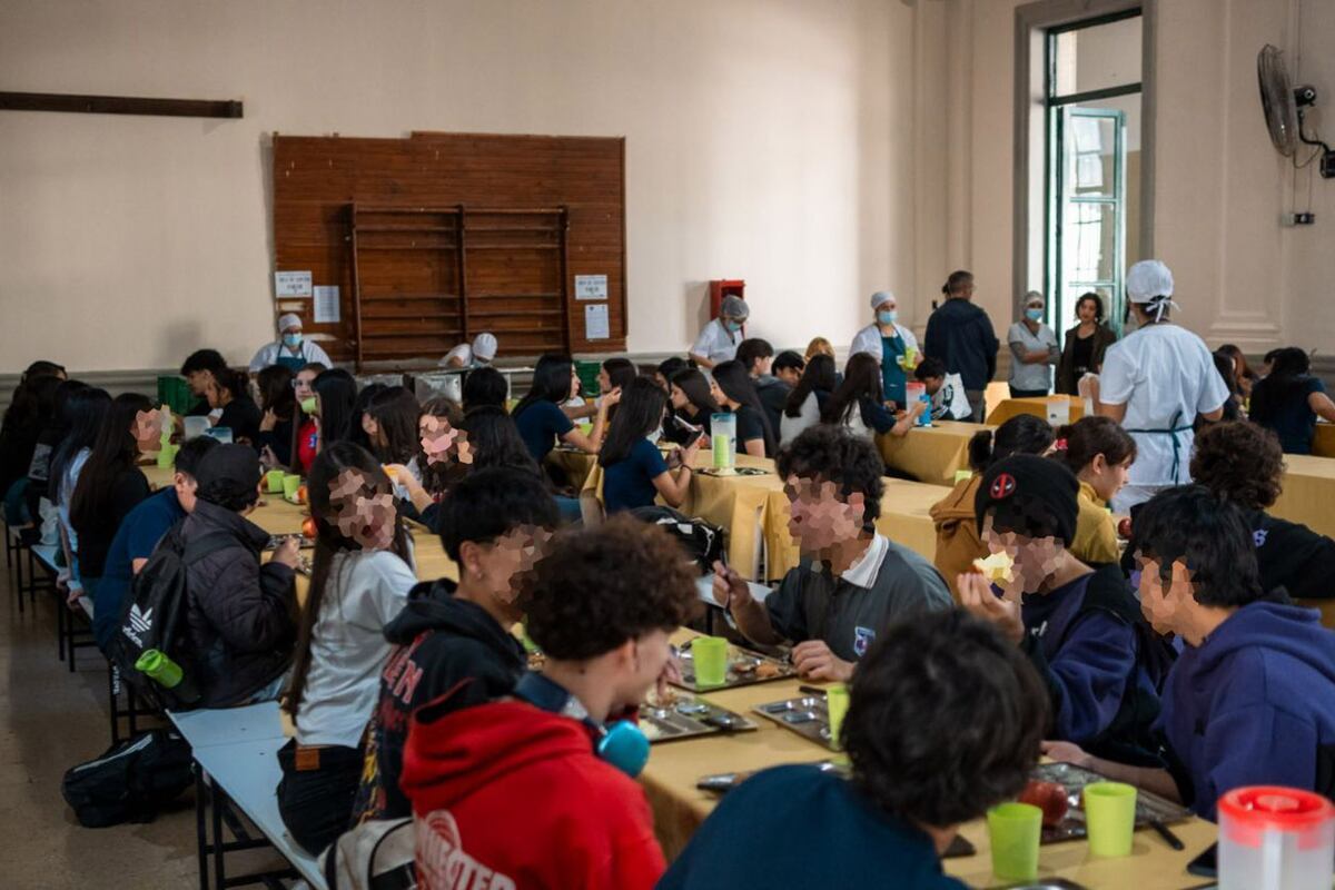 El Paicor en el colegio Alejandro Carbó. (Gentileza)