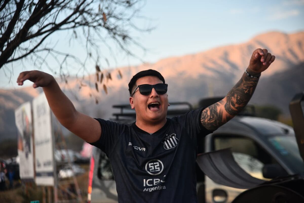 Cara 'e Cancha de Talleres en la previa del partido entre Talleres y Godoy Cruz por los octavos de final de la Copa Argentina en San Luis. (Pedro Castillo / La Voz)
