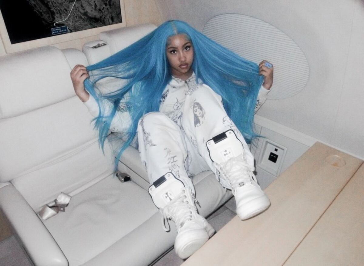 Así esta North West, la hija mayor de Kim Kardashian y Kanye West