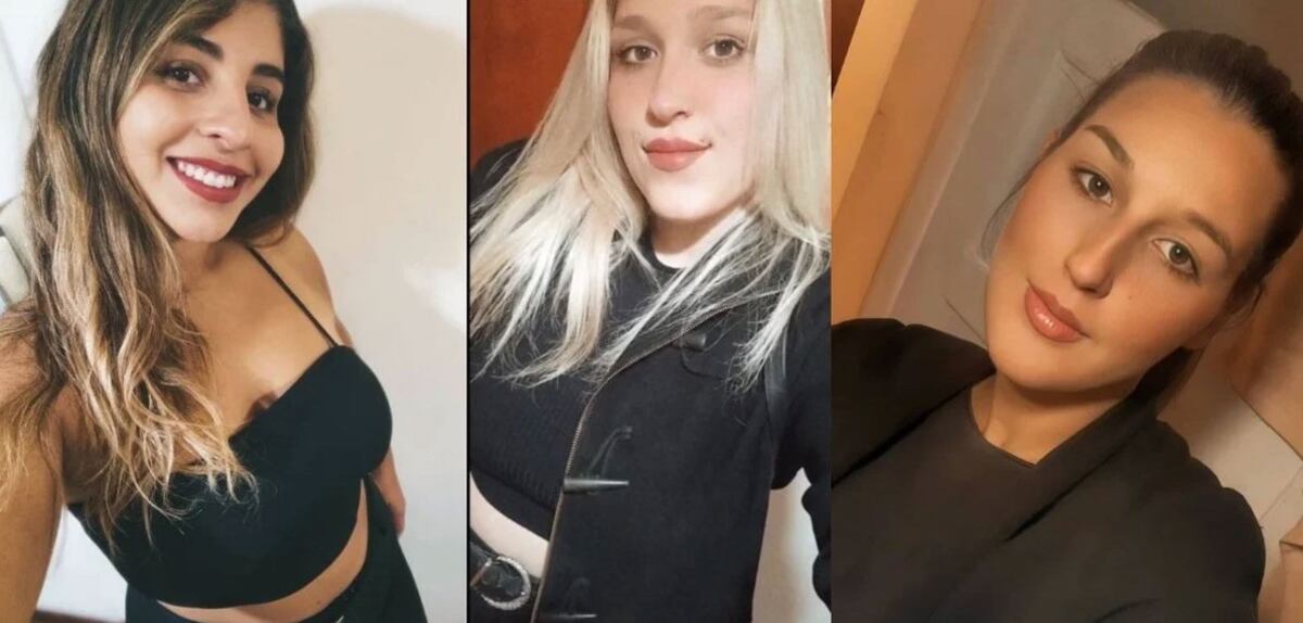 Mar del Plata. Julieta Maldonado (23) y las hermanas Yésica (26) y Mayra Elías (19), víctimas de una tragedia en Mar del Plata (Fotos: Instagram y Facebook).