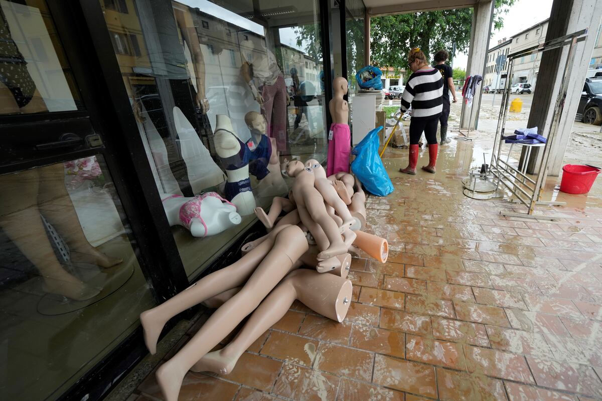 Inundaciones en Italia. (AP)