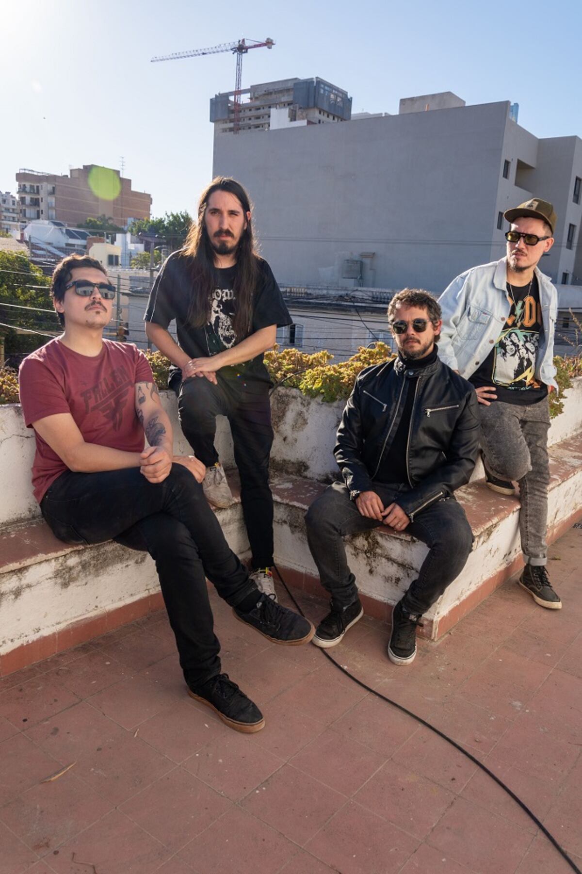 "El arte hecho canción se vuelve una herramienta revolucionaria", aseguran estos cuatro amigos unidos por la distorsión y la psicodelia. (Gentileza Las Rutas).