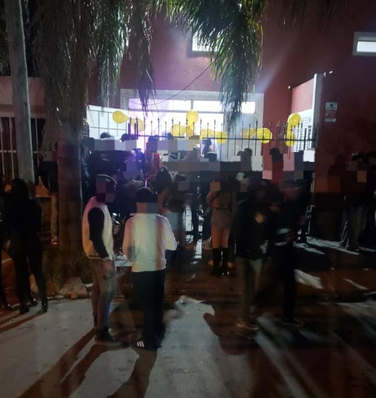 Fiesta en Panamericano. (Policía)