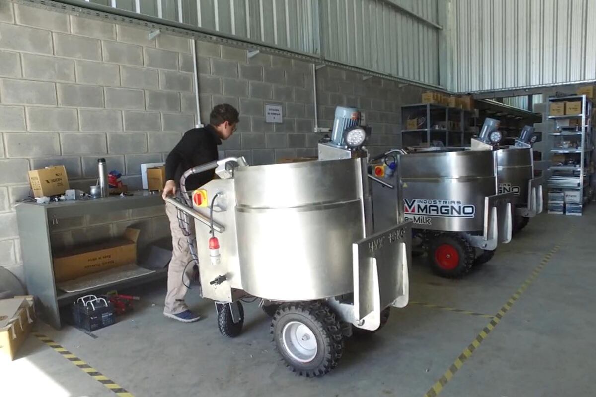 Magno Tecnología Láctea se dedica a la fabricación de productos innovadores para establecimientos ganaderos.