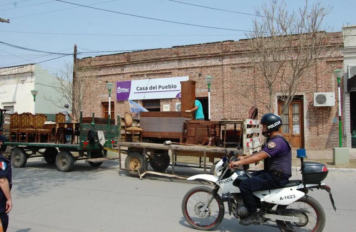 El local con las antigüedades por las que el exintendente está en juicio (LaVoz/Archivo)