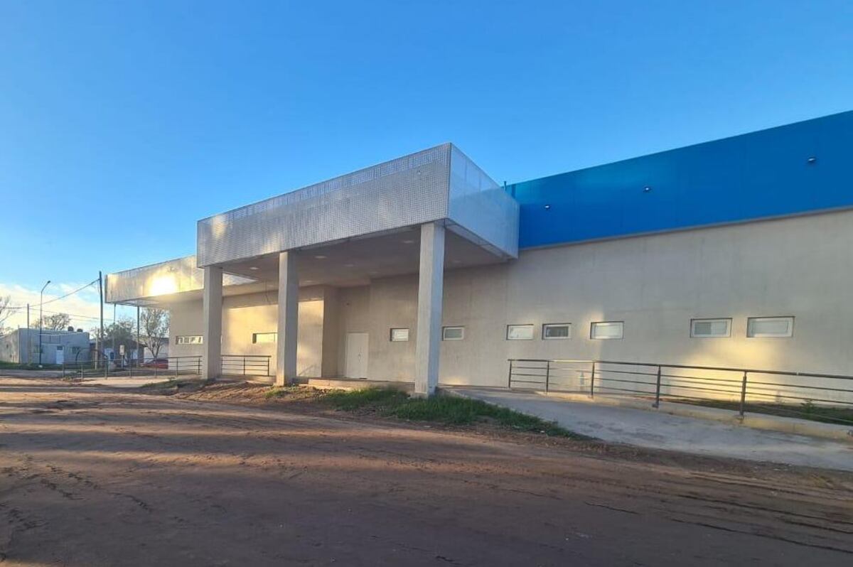 Sur de Córdoba. Así está el hospital de Huinca Renancó en la recta final (Gentileza).