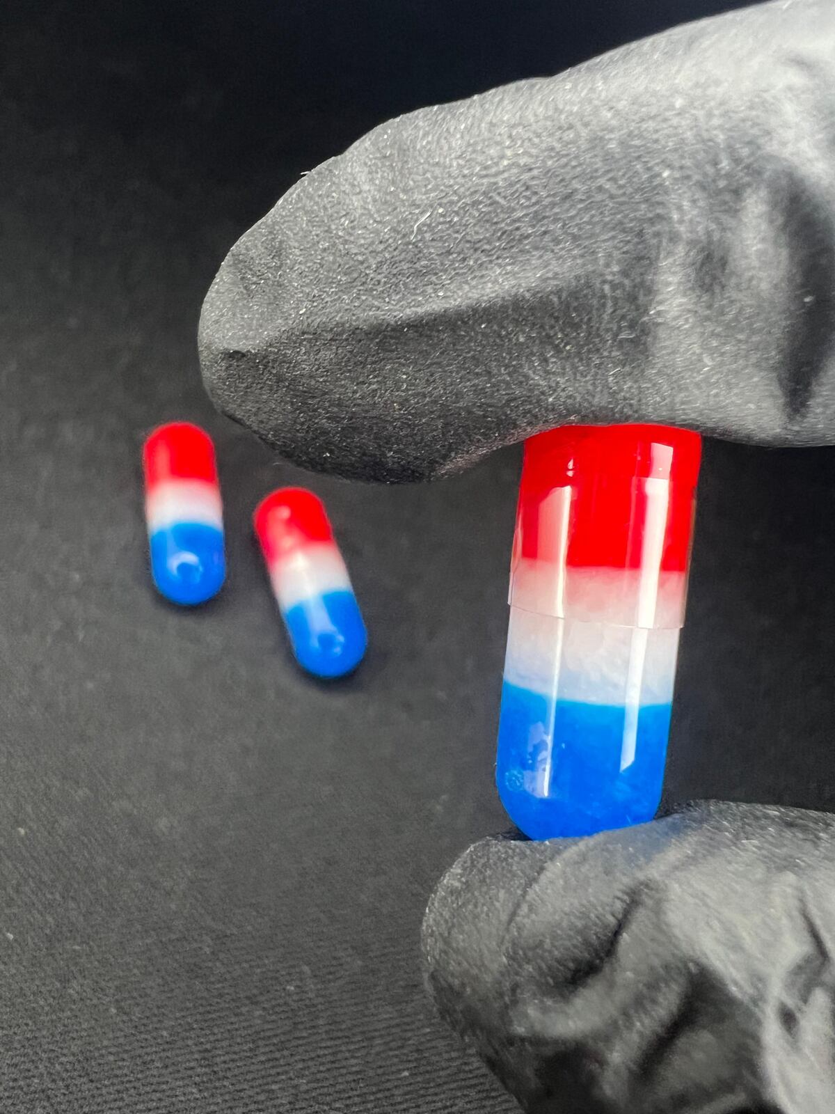 Cápsulas impresas por la Pill.lab. (Gentileza)