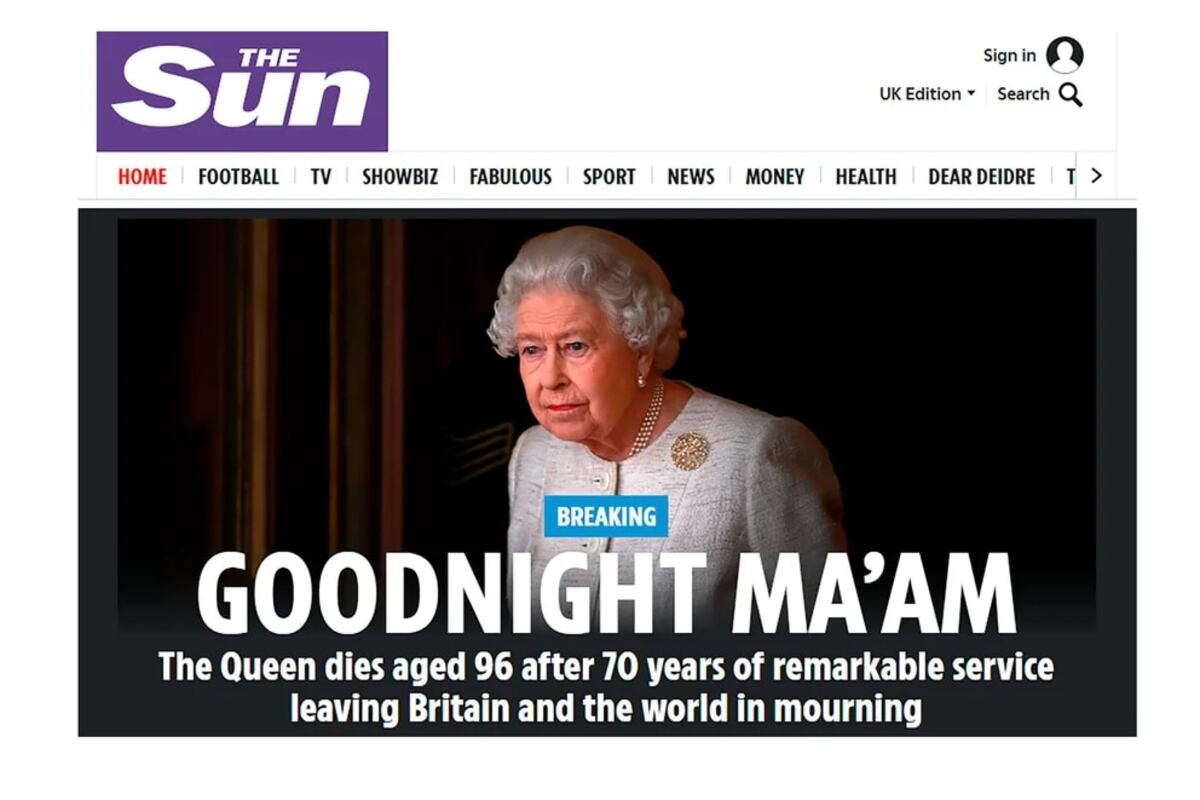 La portada de