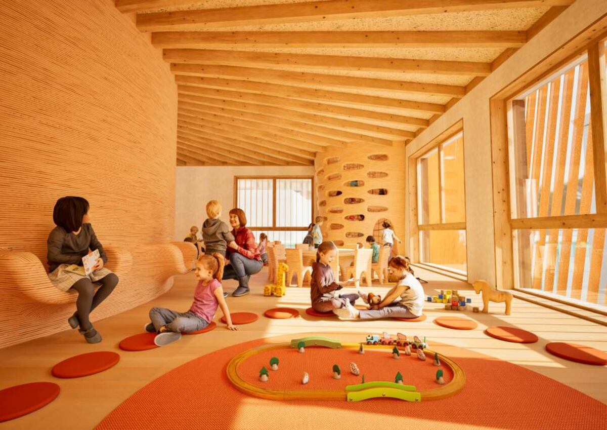 Otra obra del arquitecto burkinés diseñada para niños.