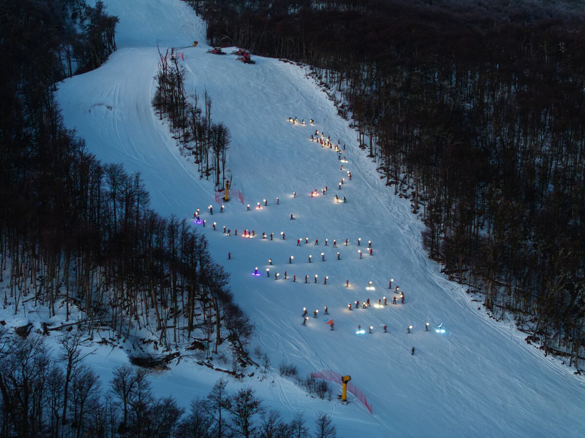 Se realizó la Fiesta Nacional del Invierno para inaugurar la temporada en Tierra del Fuego.