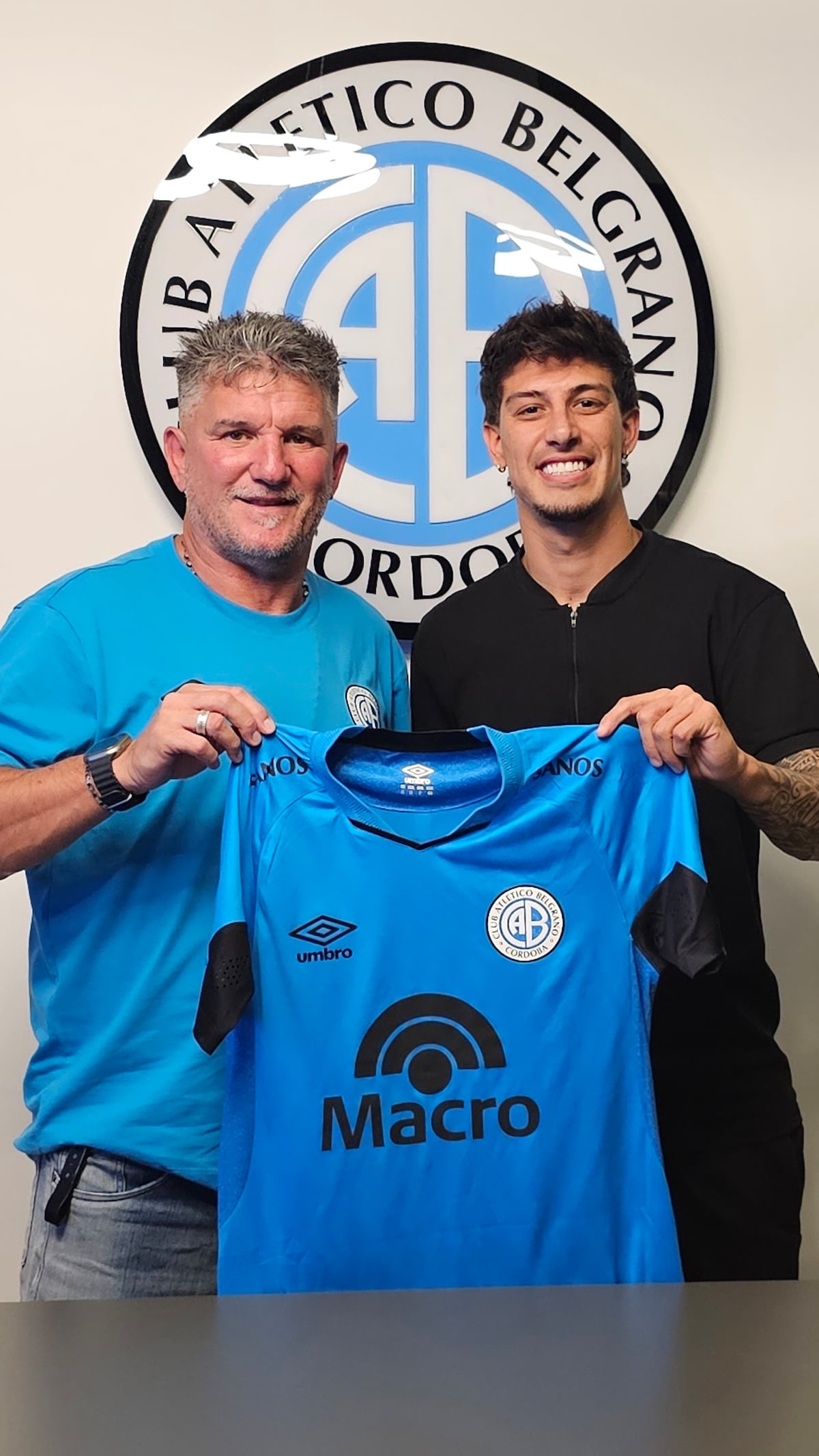 Emiliano Rigoni es nuevo jugador de Belgrano. (Prensa Belgrano)