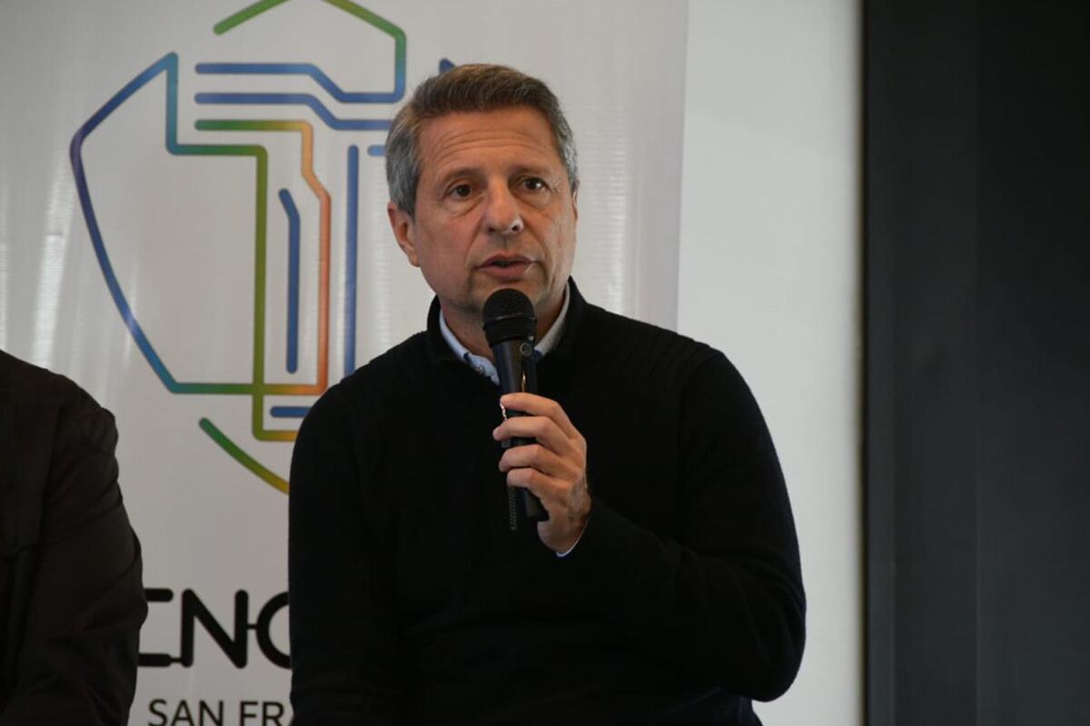 Damián Bernarte, intendente de San Francisco.