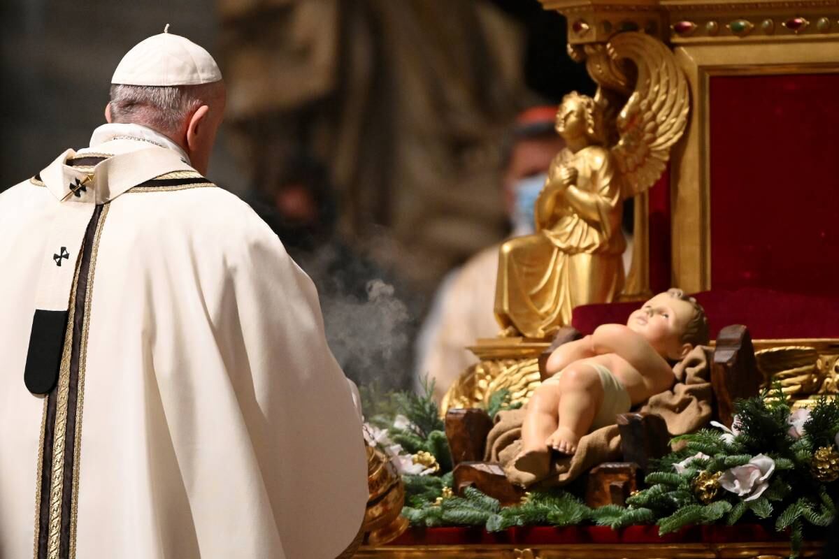 La última Navidad del papa Francisco. (AP)