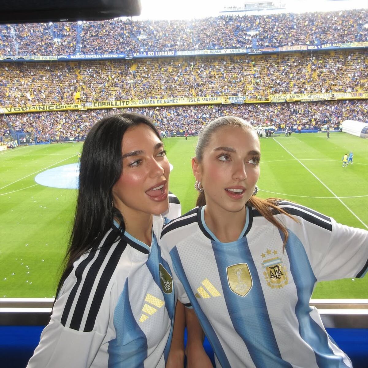 Franco Colapinto y el inesperado pedido a Dua Lipa tras el triunfo de Boca en el Superclásico