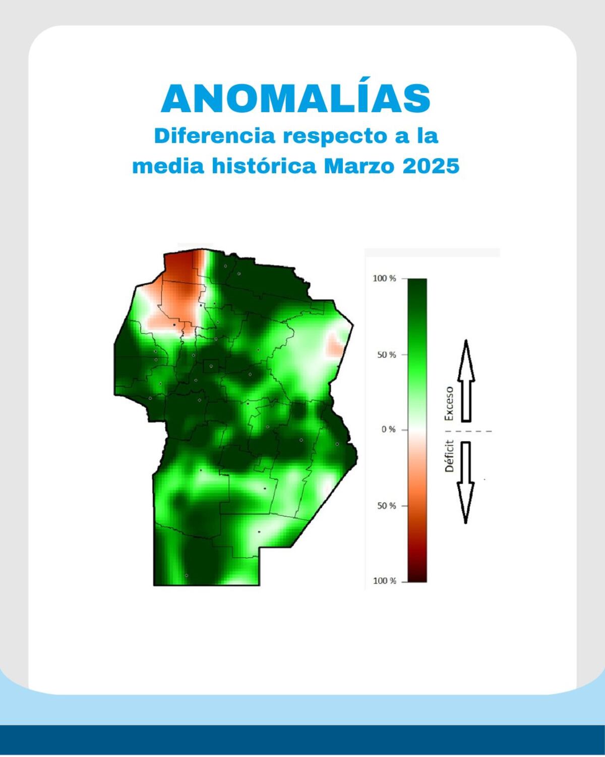 Lluvias en marzo 2025 en Córdoba.