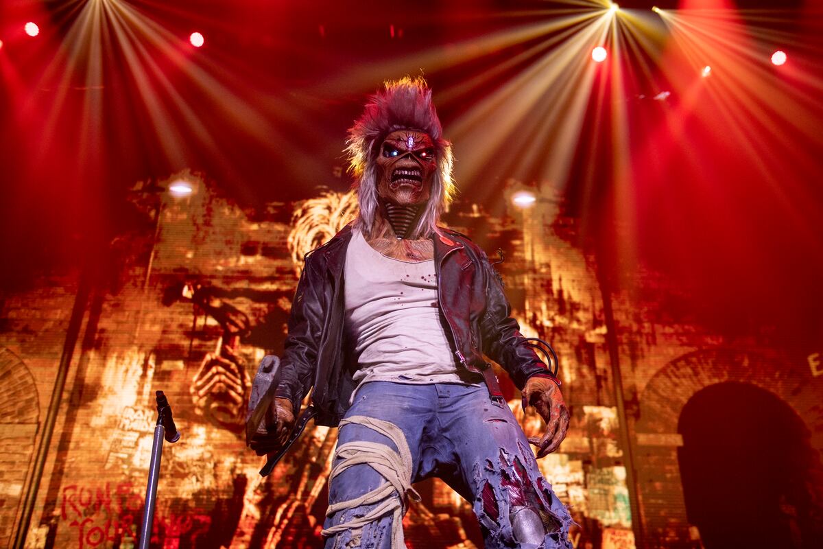 Eddie The Head, fiel compañero de Iron Maiden. (Gentileza John McMurtrie)