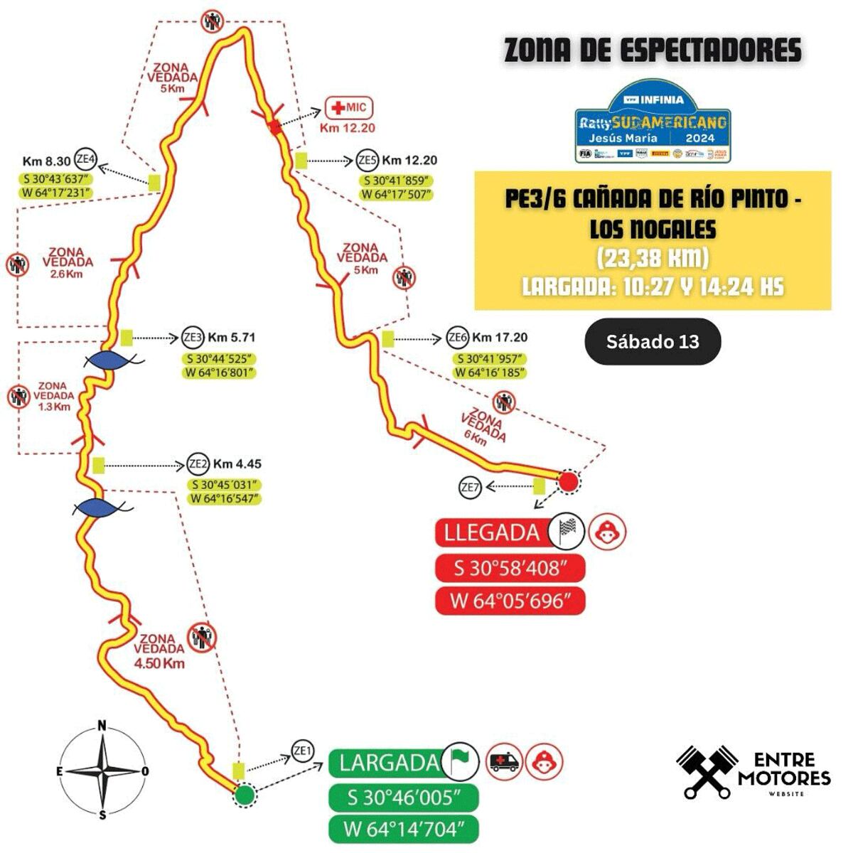 Zona de Espectadores Rally Jesús María