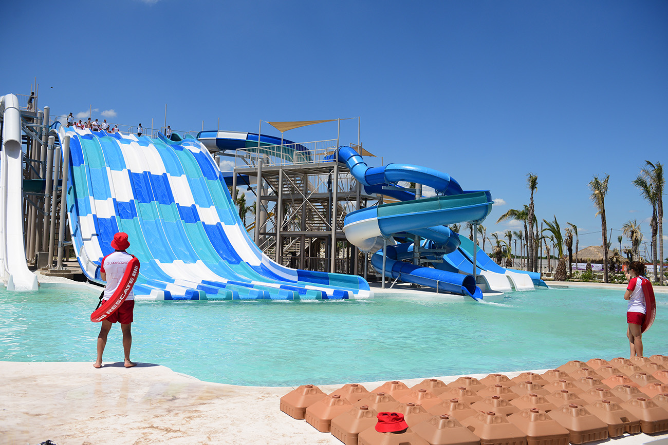 El 15 de enero abre sus puertas al público Infinito Water Park, en Córdoba. (José Gabriel Hernández / la Voz)