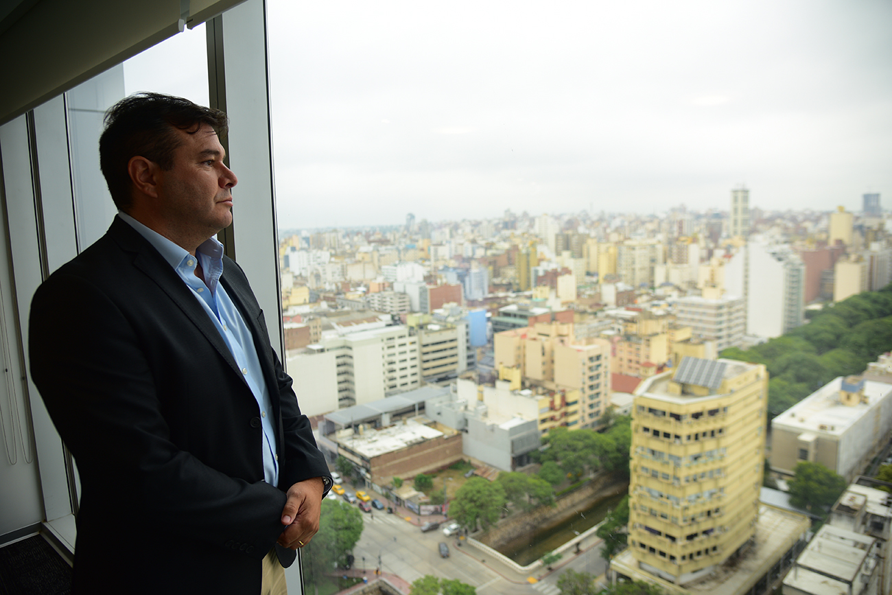 Campos observa en el empresariado de Córdoba un gran optimismo, a pesar de la coyuntura. (Pedro Castillo)