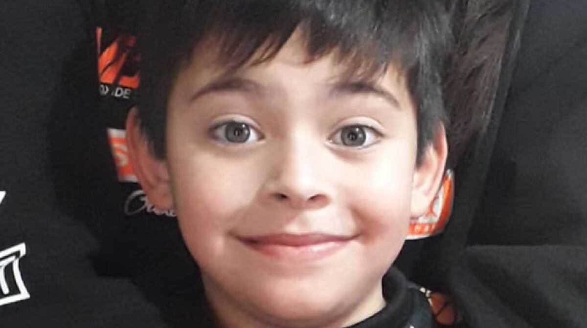Joaquín, el nene que murió atropellado en Tristán Suarez. (Gentileza)