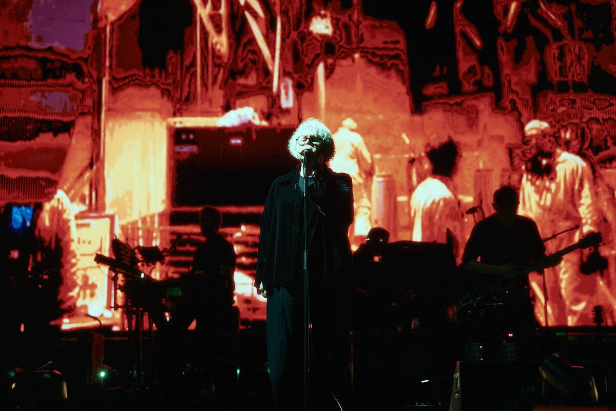 Massive Attack, muy flasheante durante su paso por Music Wins. (Gentileza Lady Miru)