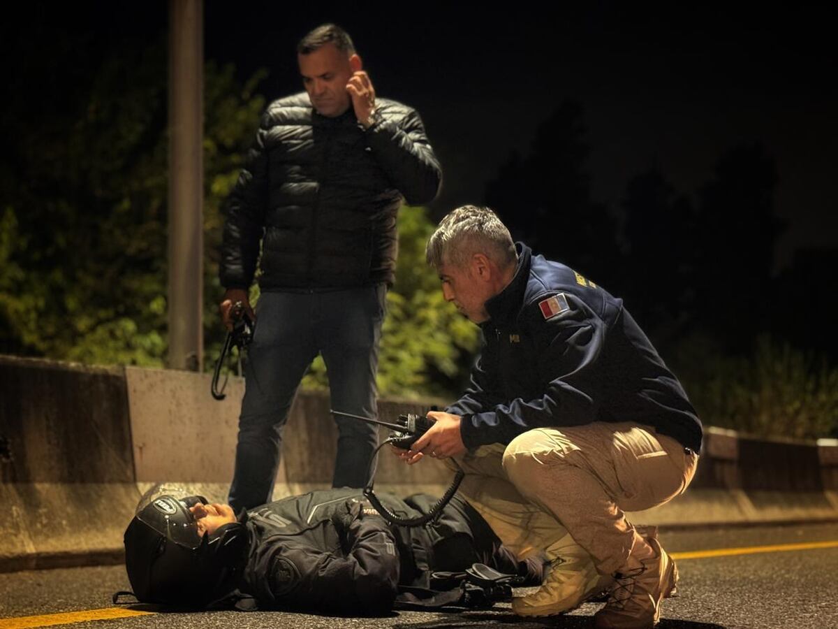 El policía lesionado. (Policía)