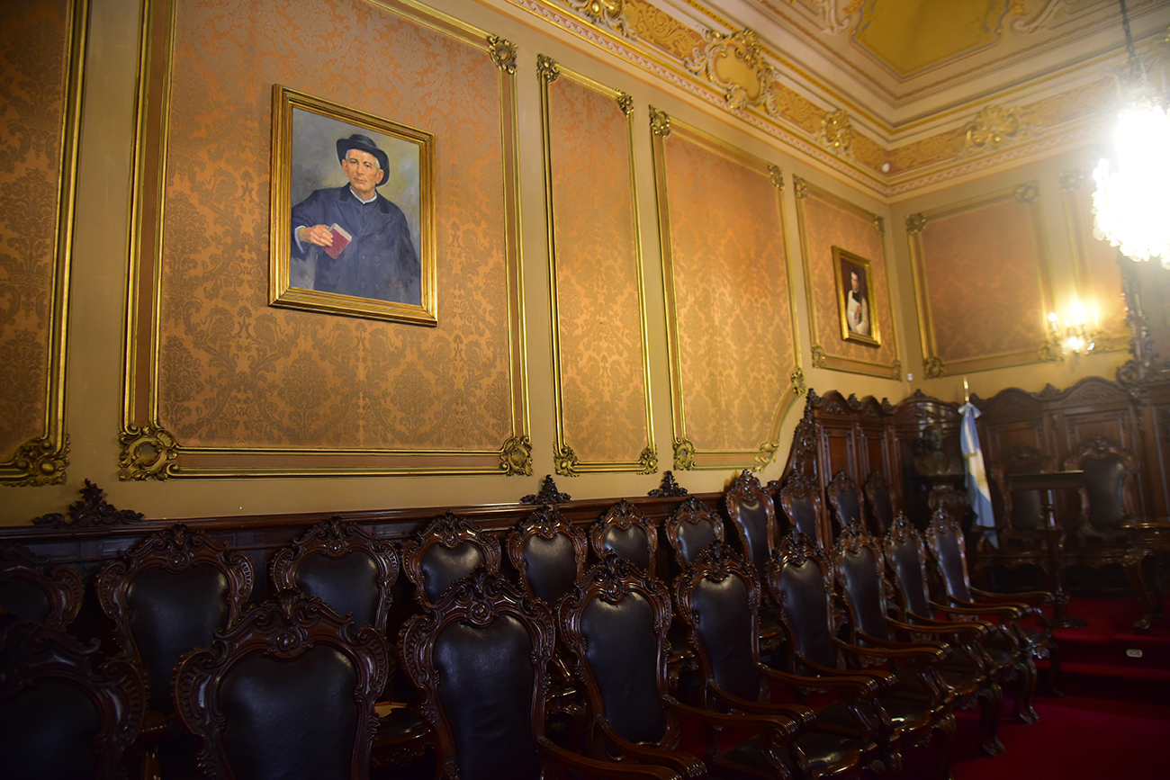 Salón de Grados de la Manzana Jesuita, (Pedro Castillo / La Voz )