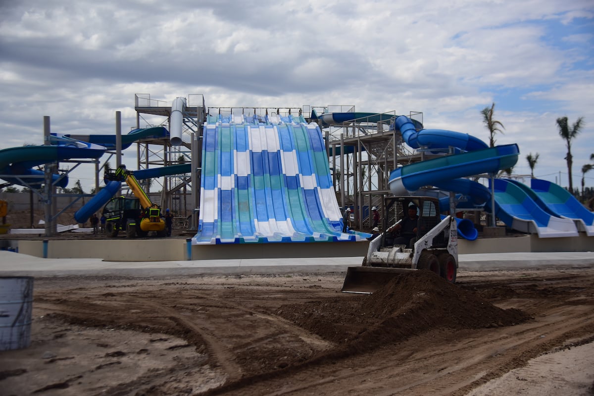 Los juegos de Infinito Water Park son provistos por la empresa española Action Park Waterscape. (Pedro Castillo / La Voz)