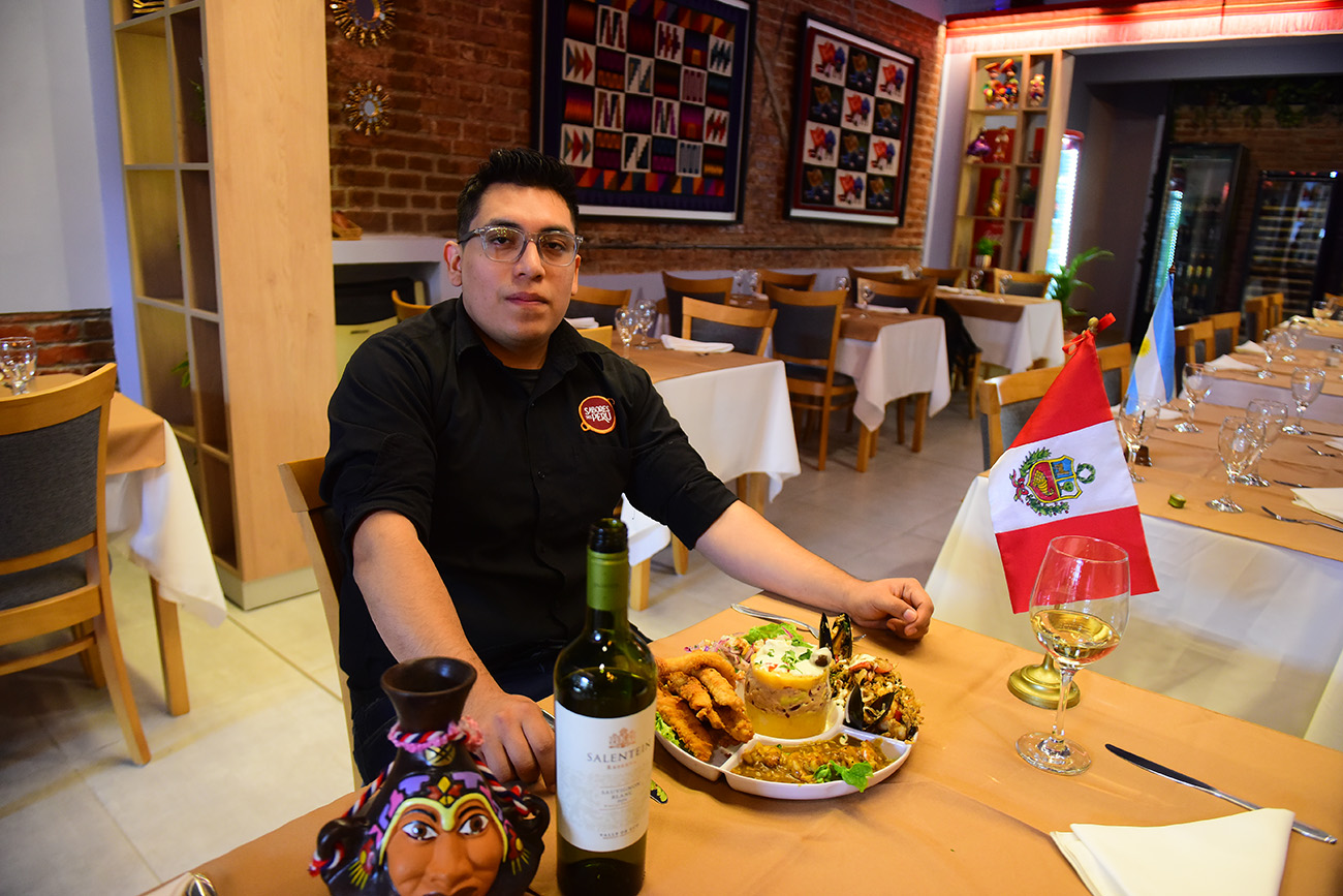 Miguel Valverde en Sabores del Perú Alta Cba Jerónimo Luis de Cabrera 1041. (José Gabriel Hernández / La Voz)