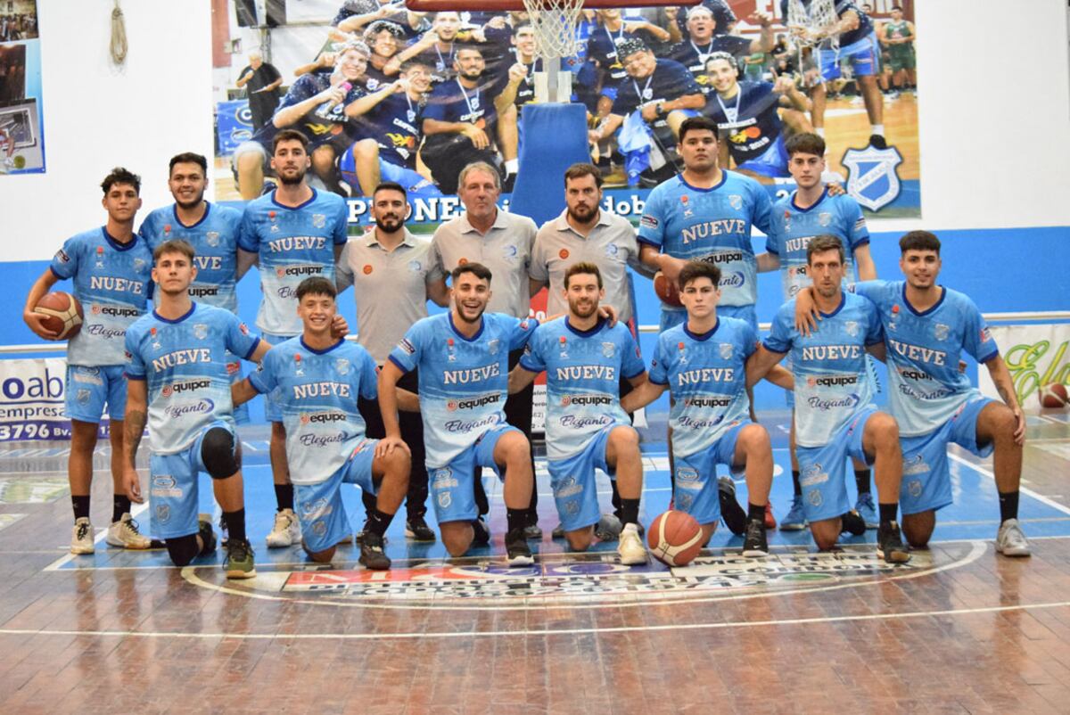 Nueve de Julio de Morteros inicia este fin de semana su participación en los playoffs de reclasificación de la Liga Federal. (www.argentina.basketball)