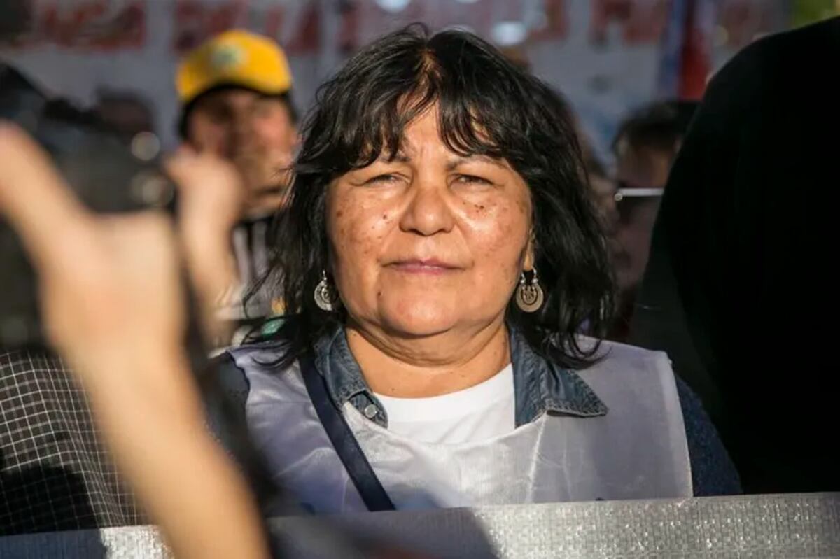 Silvia Almazán, gremialista del Sindicato Unificado de Trabajadores de la Educación de Buenos Aires (SUTEBA).