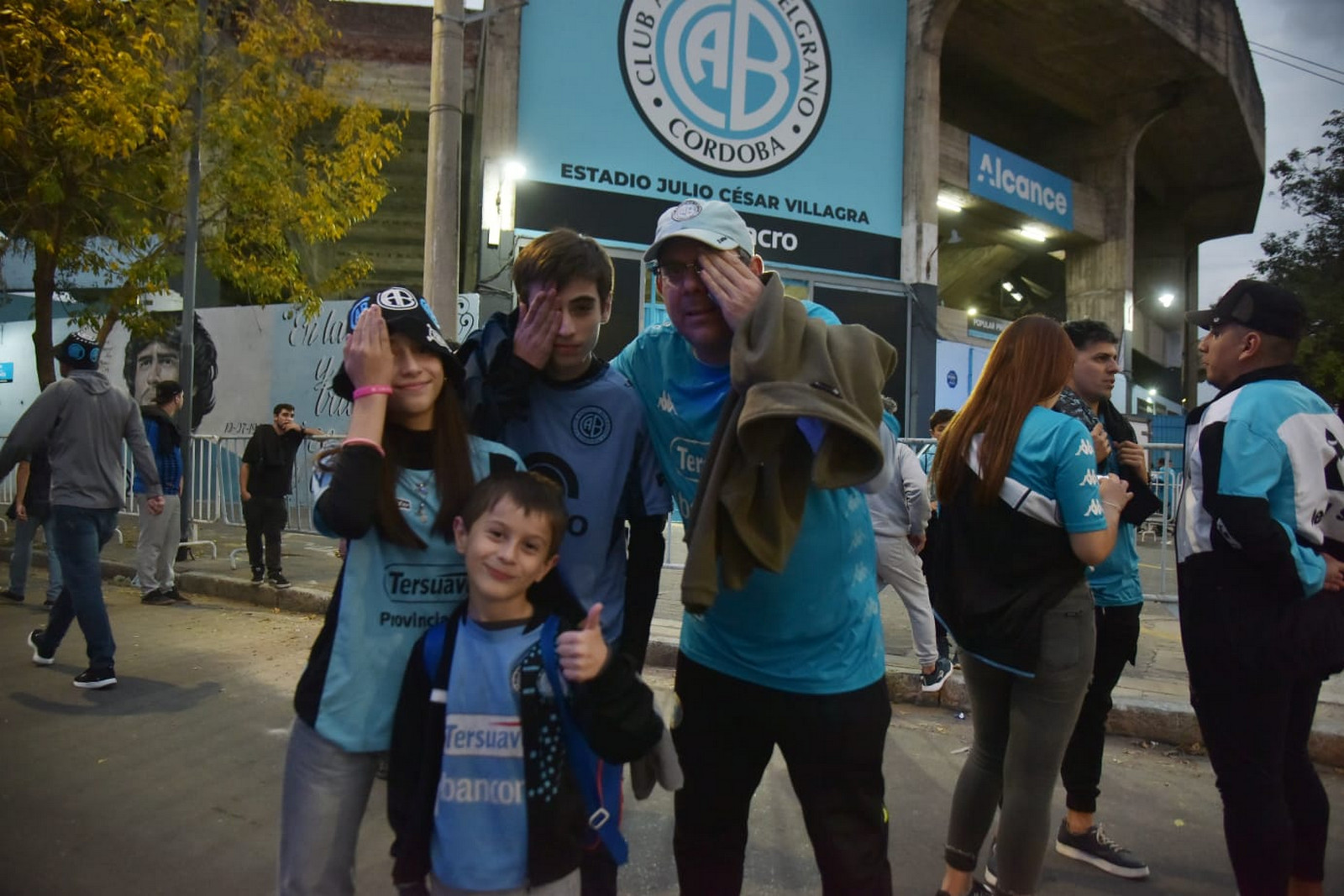 Cara de cancha en Belgrano Newells. (Facundo Luque / La Voz)