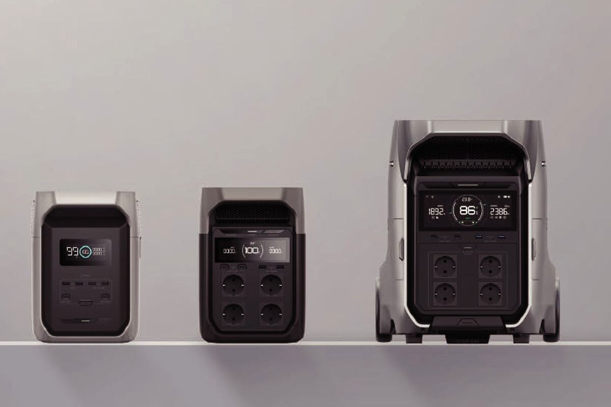 La serie Delta 3 permite alimentar desde pequeños dispositivos hasta electrodomésticos de mayor consumo como heladeras, lavarropas y freezers.