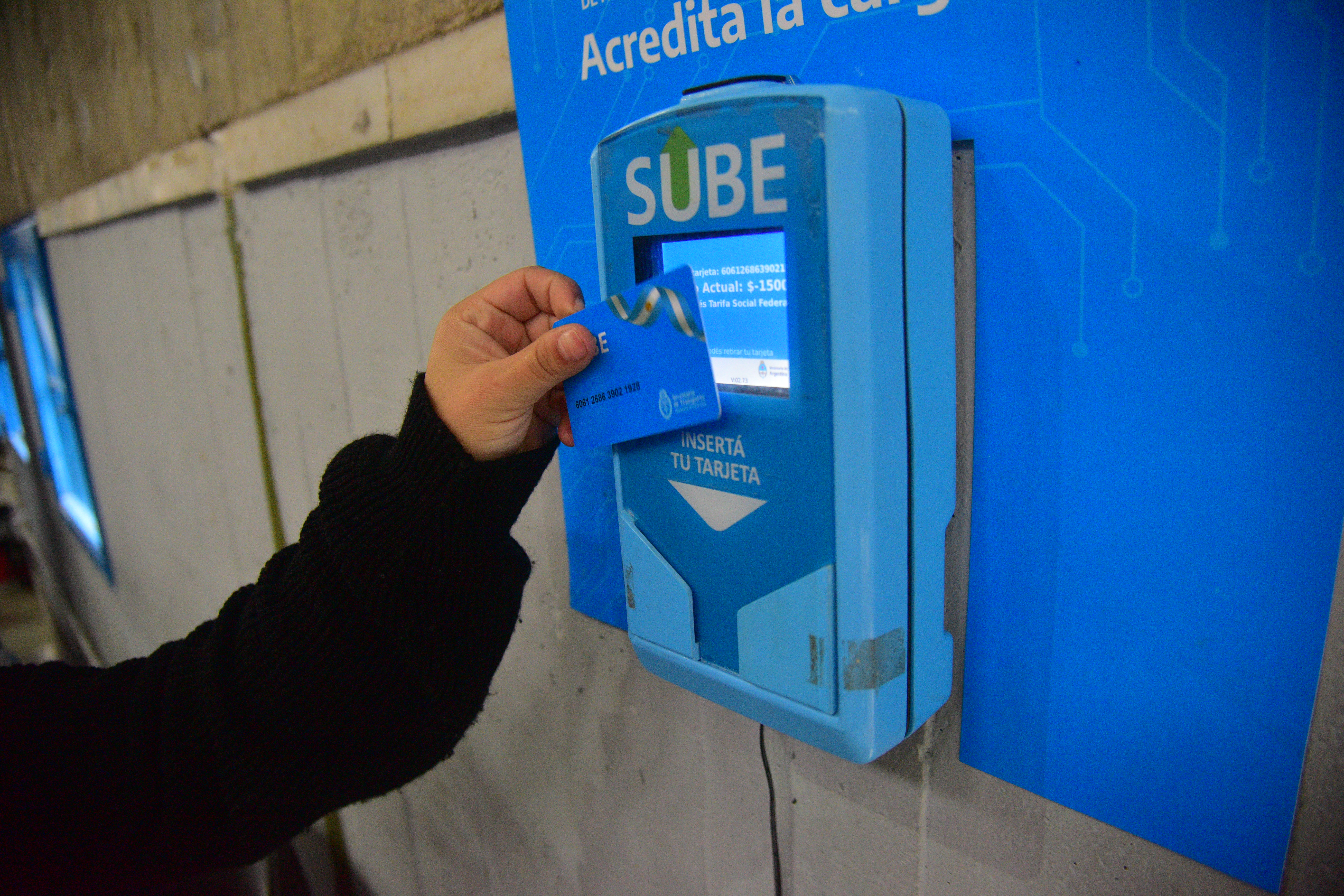 Córdoba. En el CPC de Centro América comenzaron a entregar la tarjeta Sube.(Pedro Castillo / La Voz)