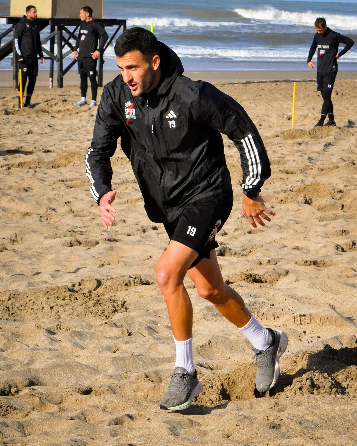 La pretemporada de Riestra en Pinamar. (Prensa Riestra).