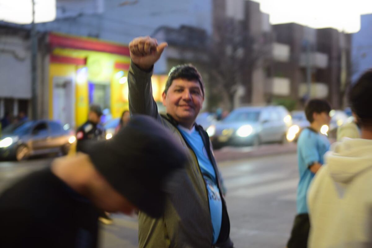 Cara 'e Cancha de Belgrano en la previa del partido con San Martín de San Juan en el Gigante de Alberdi. (José Gabriel Hernández / La Voz)