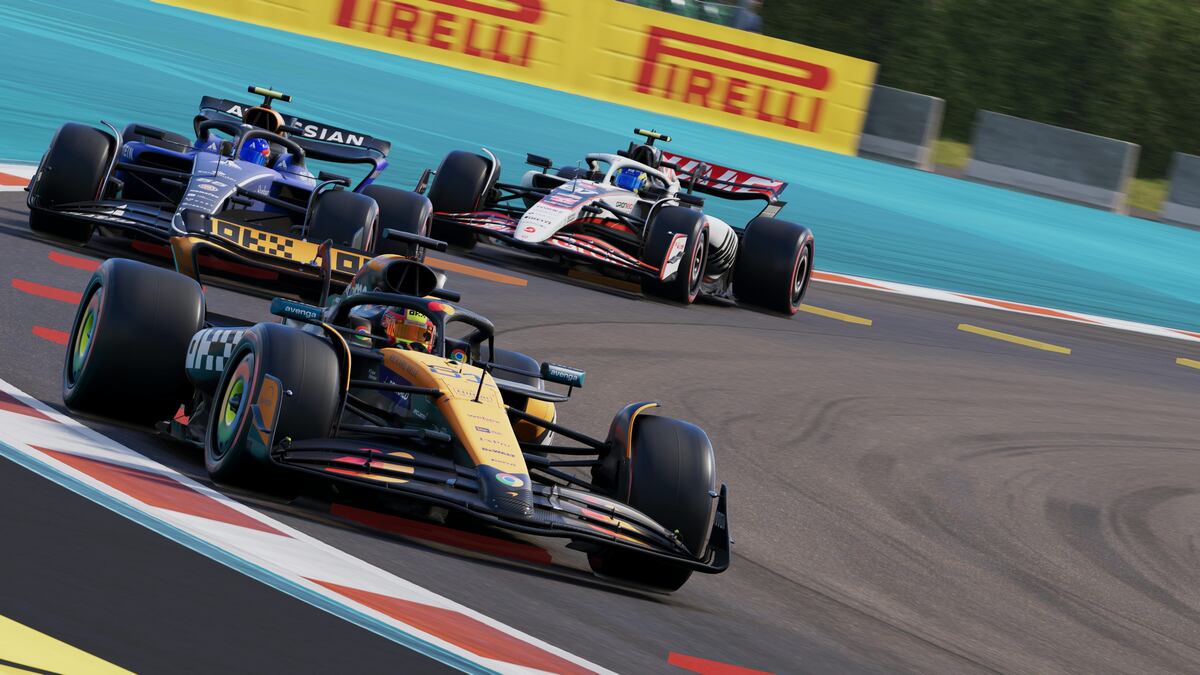 Captura de imagen del videojuego F1 25. (Prensa EA)