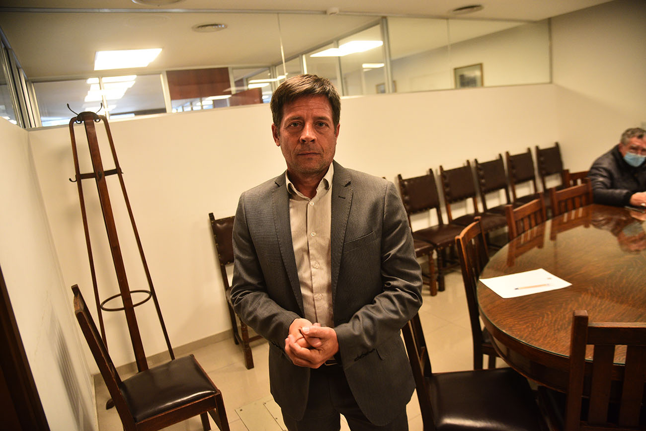 Vicepresidente. Ernesto Gavier acompañó el reclamo del Colegio de Abogados. (Pedro Castillo / La Voz)