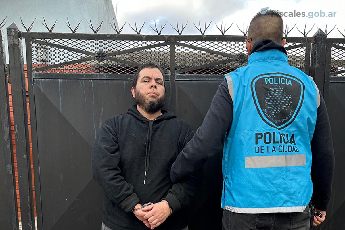 Guzmán. (Policía de la Ciudad/Fiscales.gob.ar)