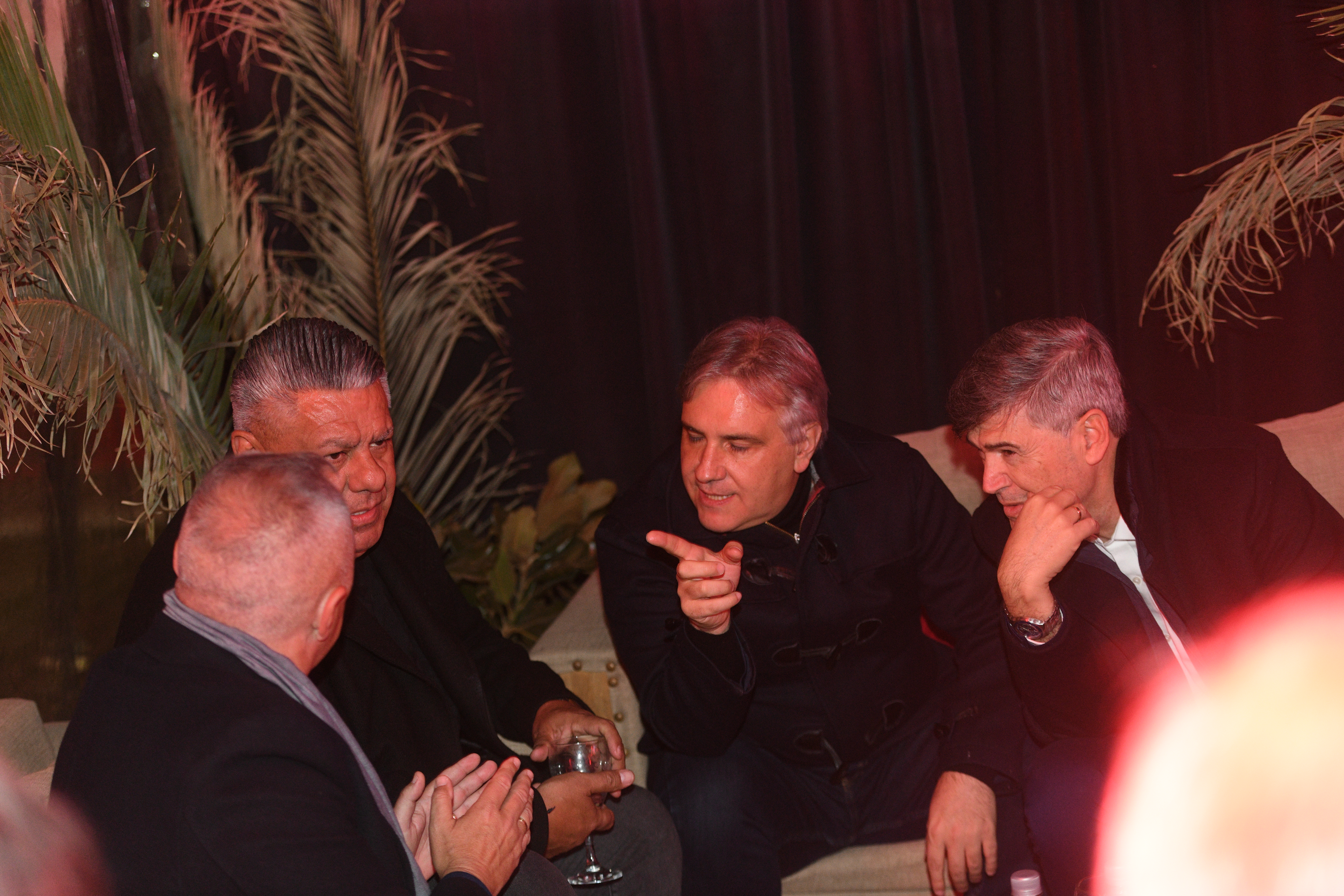 Inauguración de la Ciudad Deportiva de Instituto en el predio de La Agustina con la presencia de Chiqui Tapia, Martín Llaryora, Daniel Passerini y los presidentes de los clubes de Córdoba. Foto Javier Ferreyra