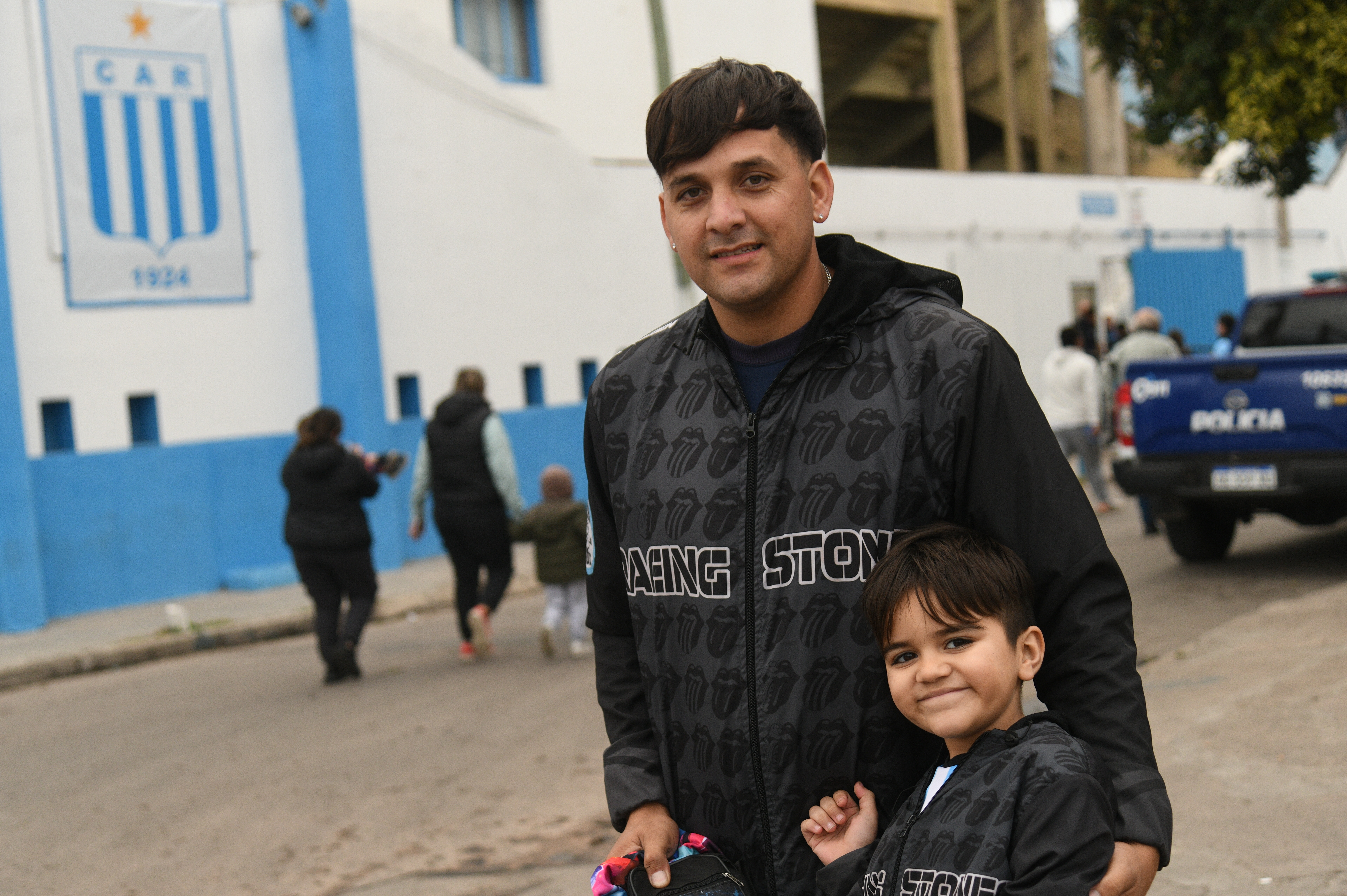 Cara 'e Cancha de Racing en la previa del partido con Platense. (Ramiro Pereyra / La Voz)