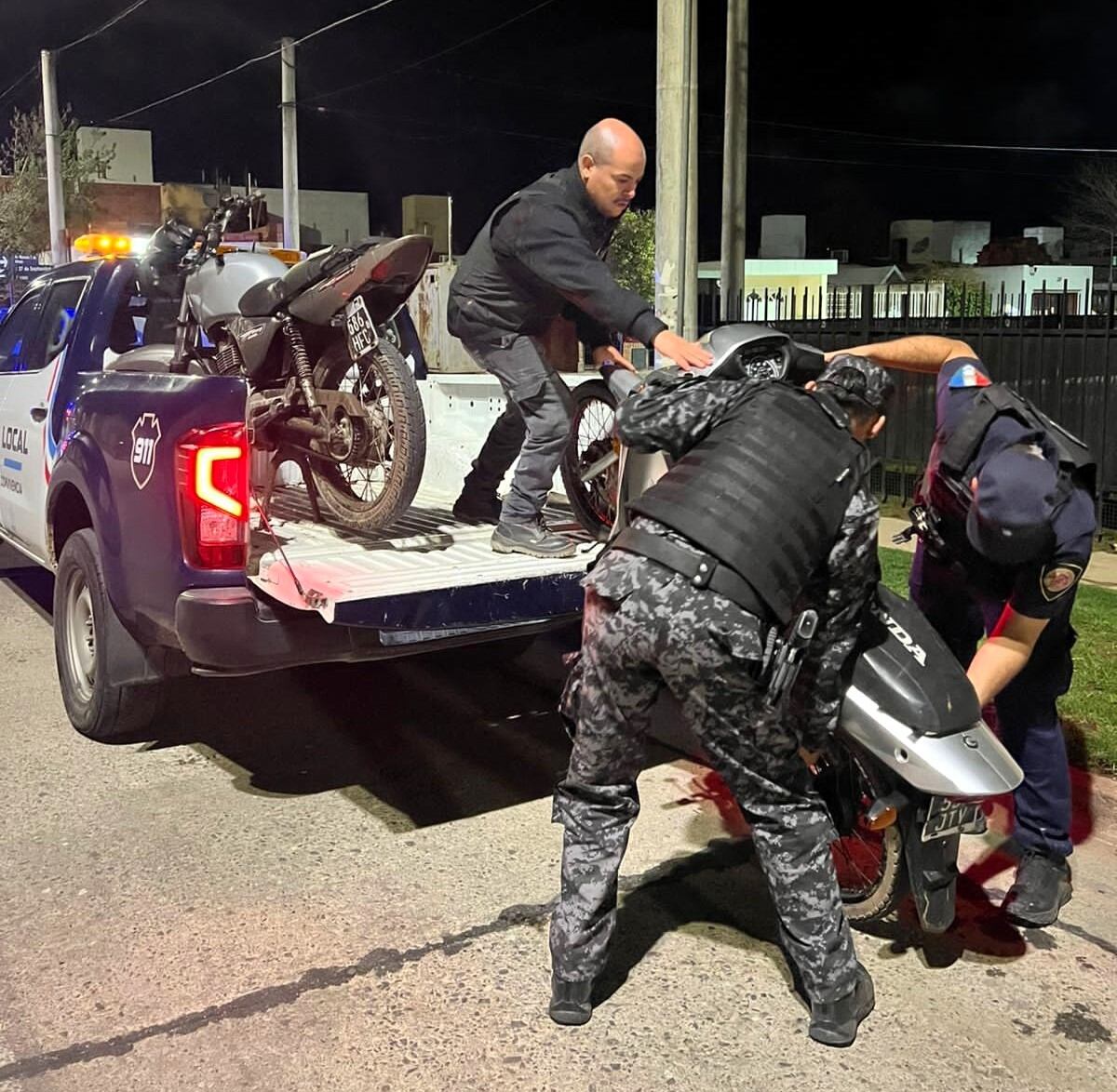 Motos secuestradas en Villa María, en procedimientos entre Policía y municipio.