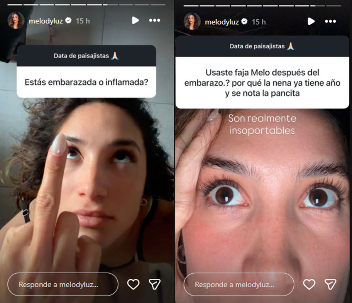 Melody Luz en Instagram. Foto: captura pantalla.